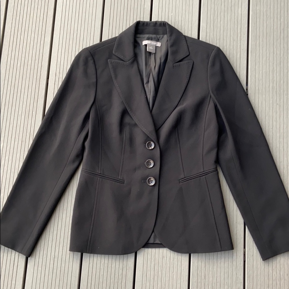 Ann Taylor black blazer. Size 0
